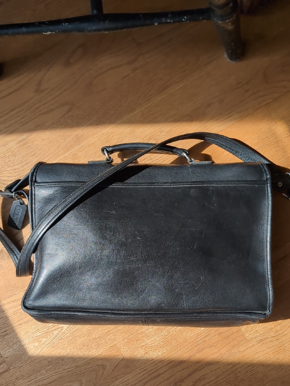 Vintage Coach Black Metropolitan 5180 - Picture 2 of 13